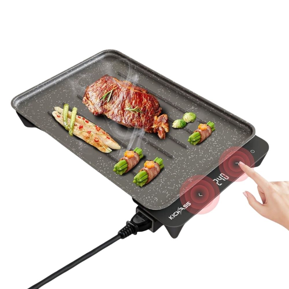 KickAss Quickfire Portable 600W Electric BBQ For Camping - KickAss Products USA