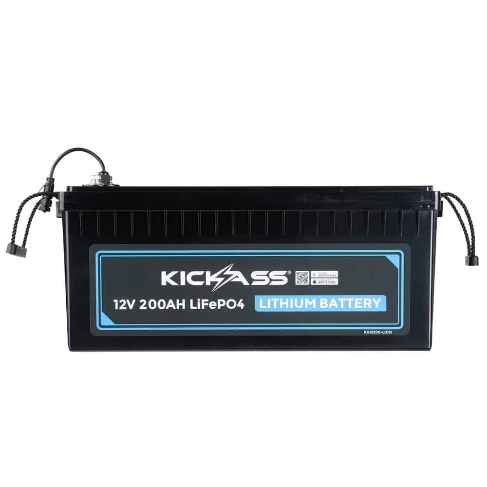 KickAss 12V 200AH LiFePO4 Lithium Battery - KickAss Products USA