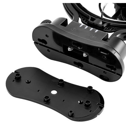 Kickass 12/24v 360°, 3 Speed Caravan fan, Black - KickAss Products USA