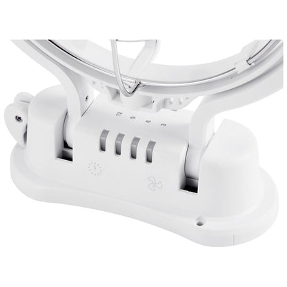 KickAss 12V / 24V 360°, 3 Speed Caravan Fan - White - KickAss Products USA