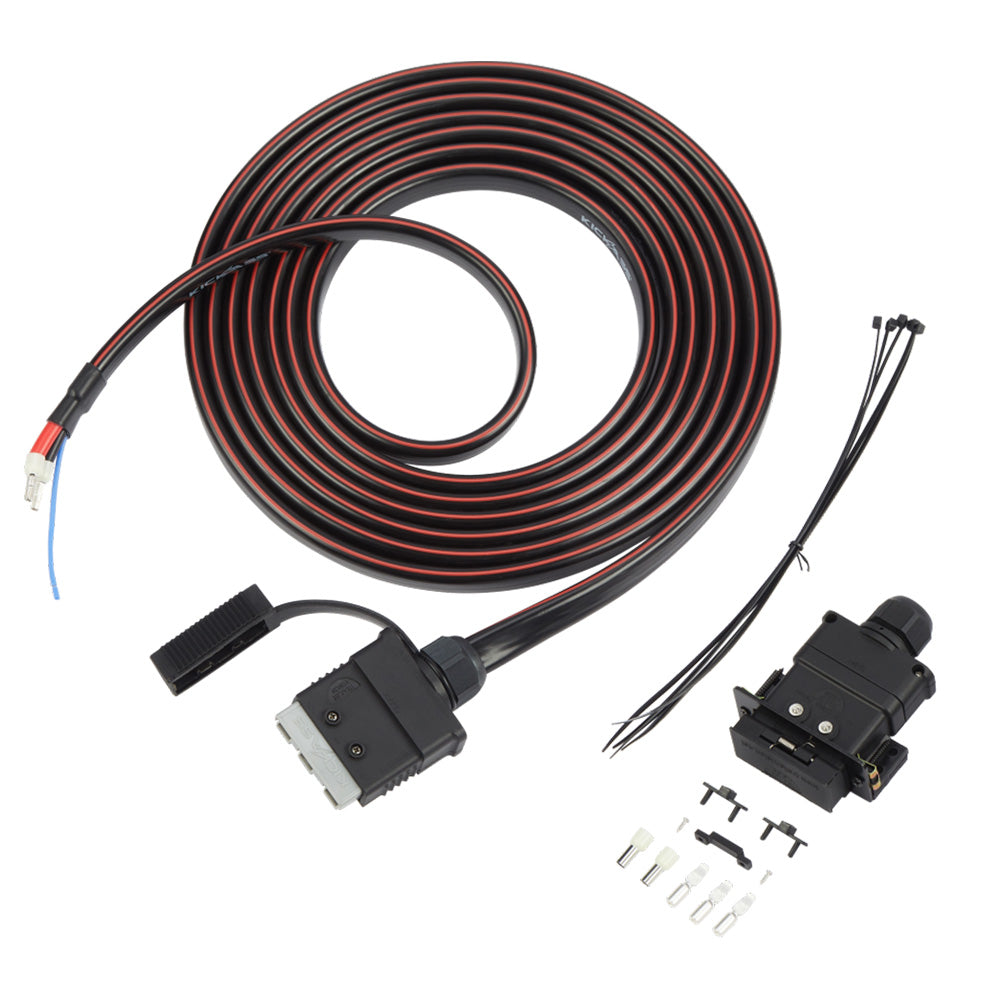 KickAss DCDC Trailer Wiring Kit - Supports connection between a 3 Pin trailer mounted connector and the PowerBoss - KickAss Products USA