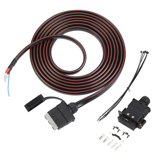 KickAss DCDC Trailer Wiring Kit - Supports connection between a 3 Pin trailer mounted connector and the PowerBoss - KickAss Products USA