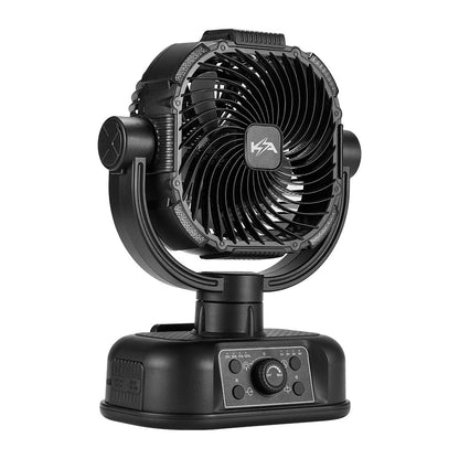 Kickass 360° Oscillating 20,000mAh Camping Fan with Power Bank & Light - KickAss Products USA