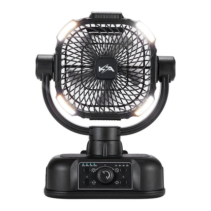 Kickass 360° Oscillating 20,000mAh Camping Fan with Power Bank & Light - KickAss Products USA
