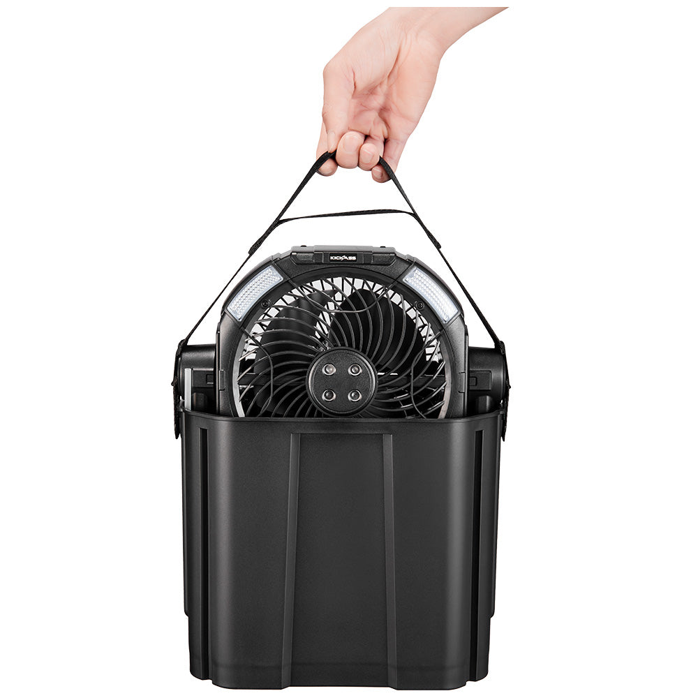KickAss Portable 20,000mAh Misting Fan with LED & Power Bank for Camping - KickAss Products USA
