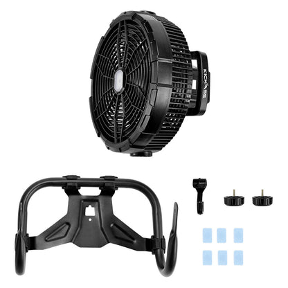 KickAss Brushless 300mm 28800mAh Camping Fan with Mosquito Function & light