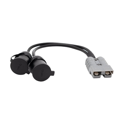 Anderson Connector to Double Cigarette Sockets - KickAss Products USA