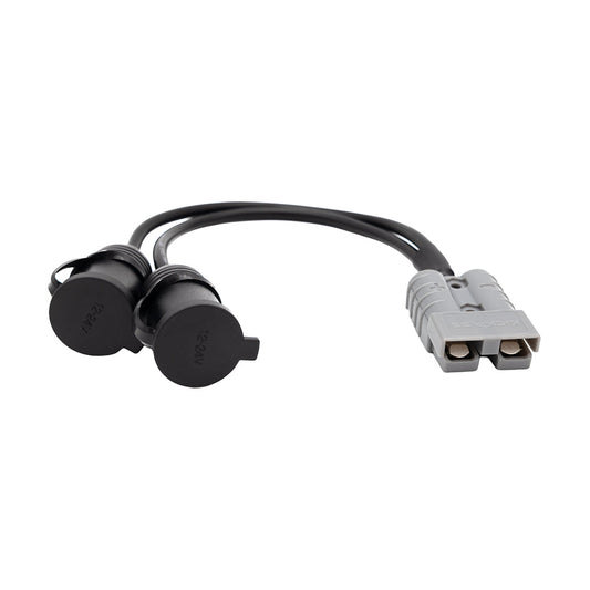 Anderson Connector to Double Cigarette Sockets
