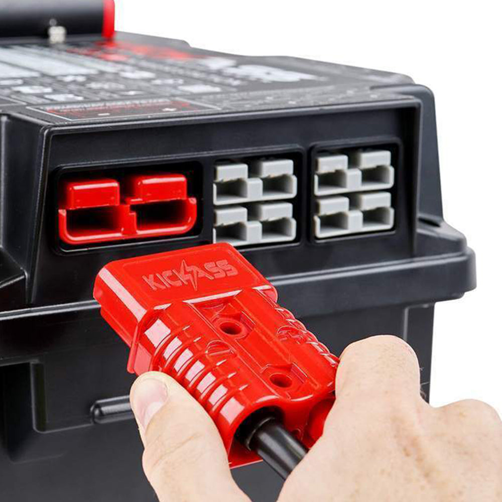 KickAss Powerstation - Battery Box Vehicle Recovery Cables Alt 3 Image
