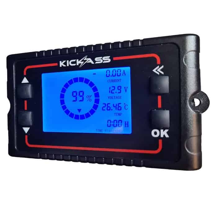 KickAss Battery Monitoring shunt, volt meter, current sensor, battery sensor, voltage sensor,battery shunt, lithium battery shunt,