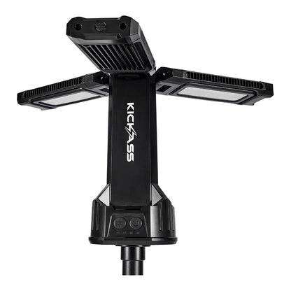 KickAss Rechargeable Tripod Camping Light - 4500 Lumens, 1.7m