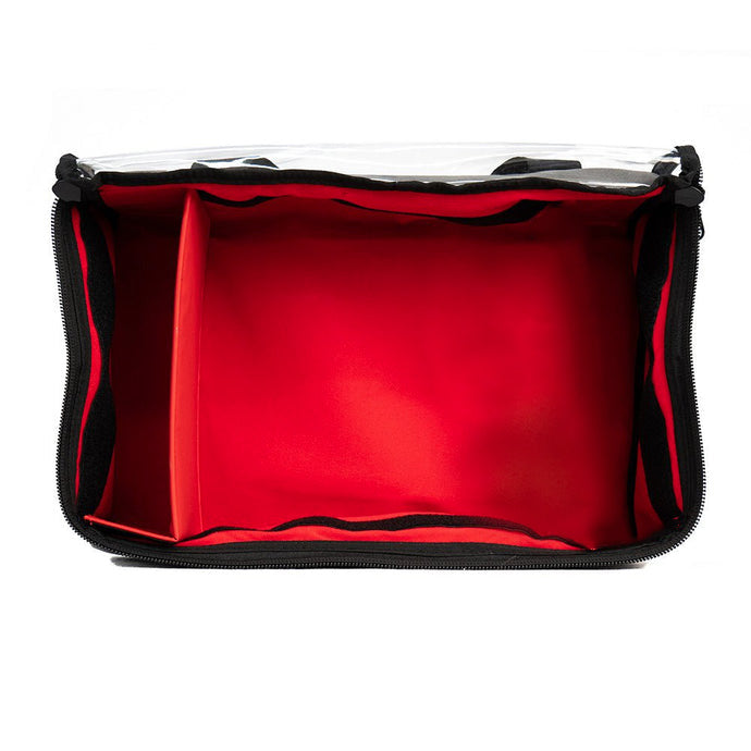 KickAss Canvas Clear Top Storage Bag with Soft Padded Lining - 42x25x15cm - KickAss Products USA