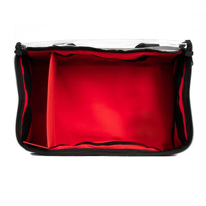 KickAss Canvas Clear Top Storage Bag with Soft Padded Lining - 42x25x15cm - KickAss Products USA