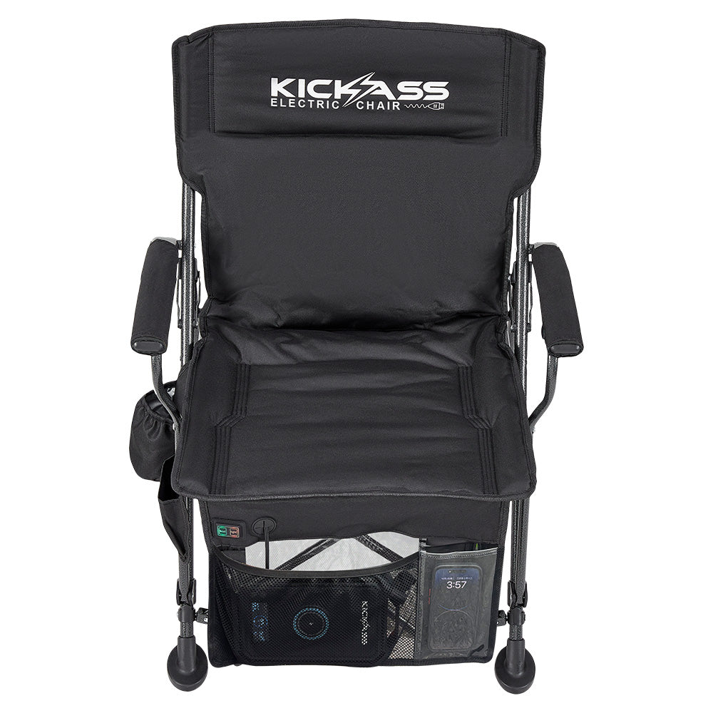 KickAss Ultimate Adventure Electric Camping Chair with Heating Function