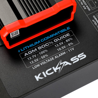 KickAss 12V Control Hub / Panel with 40A DCDC Charger - KickAss Products USA