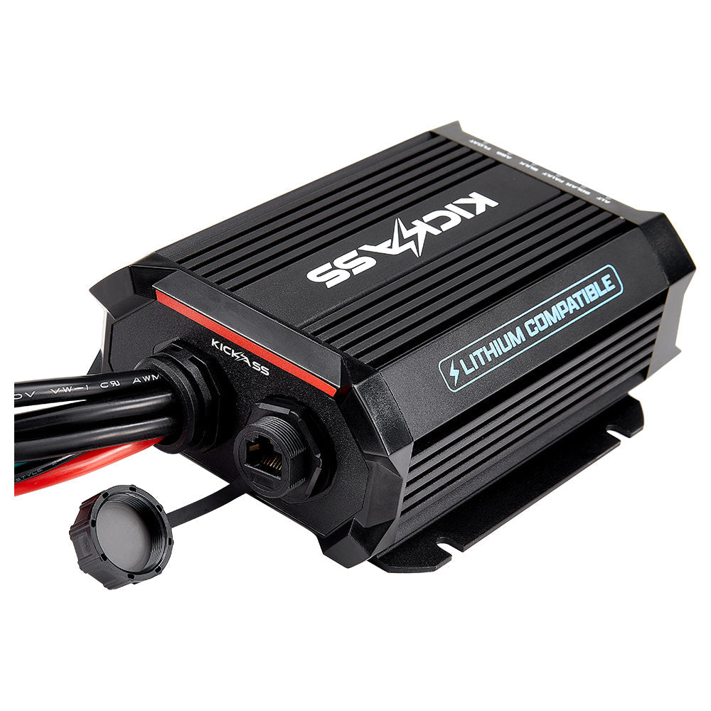 KickAss Smart 12V/24V 25A DCDC Charger With Solar MPPT + Integrated Bluetooth + Pre-Wired Anderson - KickAss Products USA
