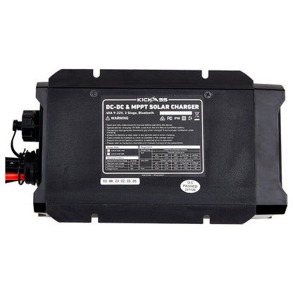 KickAss Smart 12V/24V 40A DCDC Charger With Solar MPPT + Integrated Bluetooth + Pre-Wired Anderson - KickAss Products USA