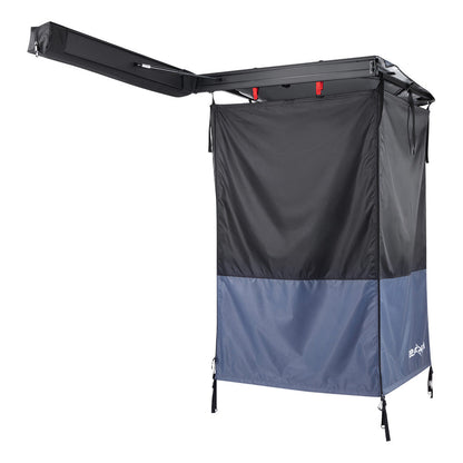 KickAss Premium RIGHT Fold-Out Shower Tent Awning and Camping Change Room with LED lighting