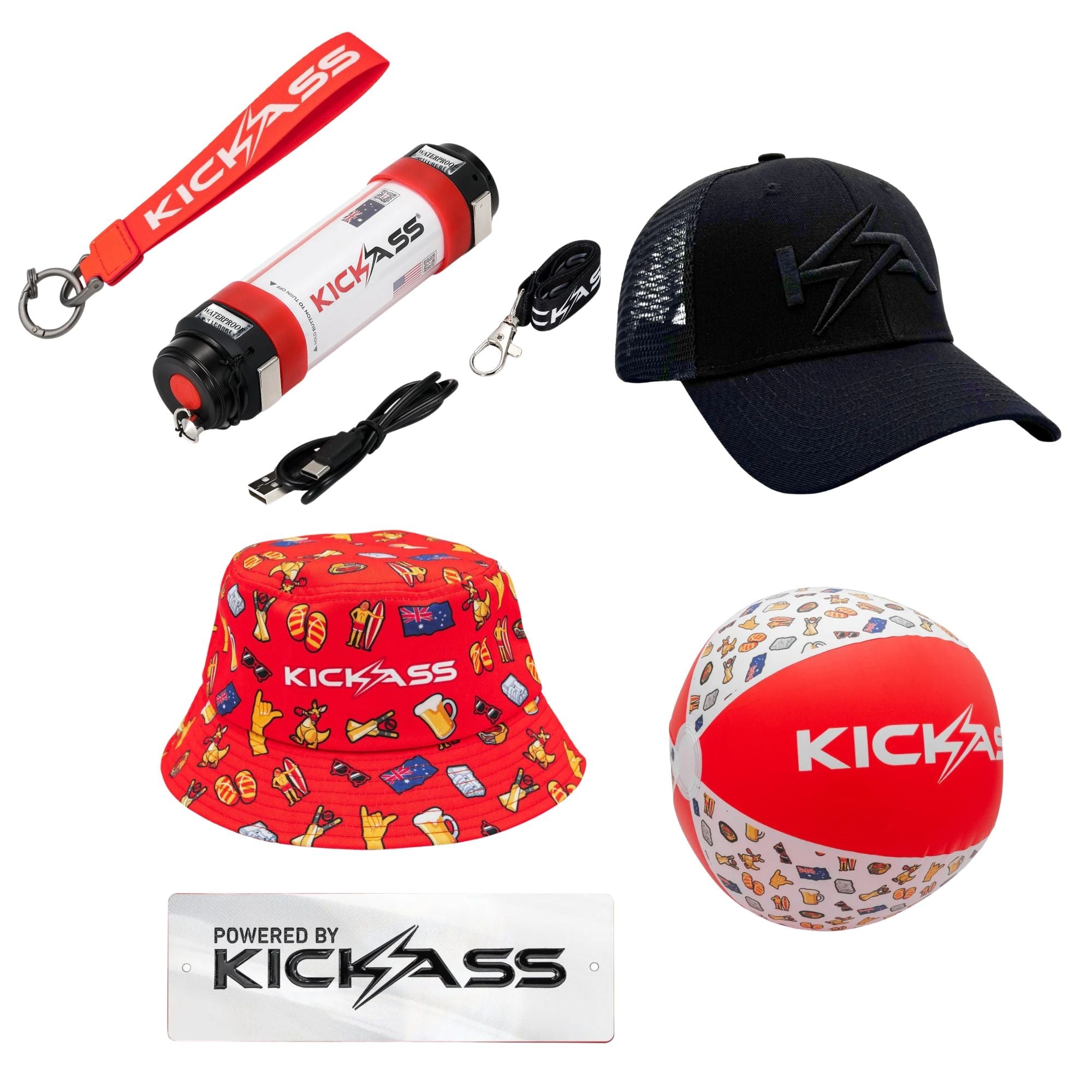 KickAss Fan Pack Premium - Black Edition – KickAss Products USA
