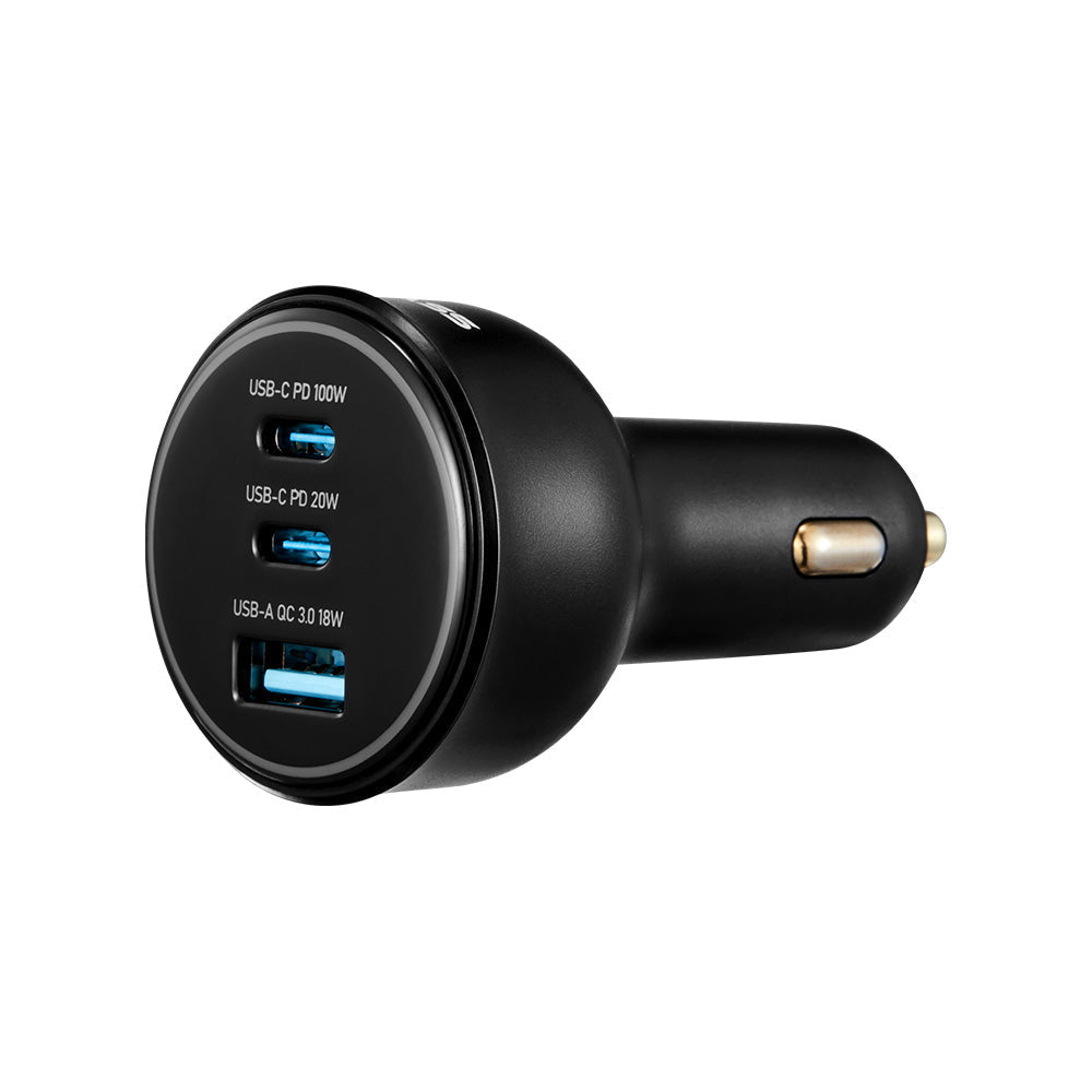 KickAss Fast Charging 100W USB-C/A Car Charger - KickAss Products USA