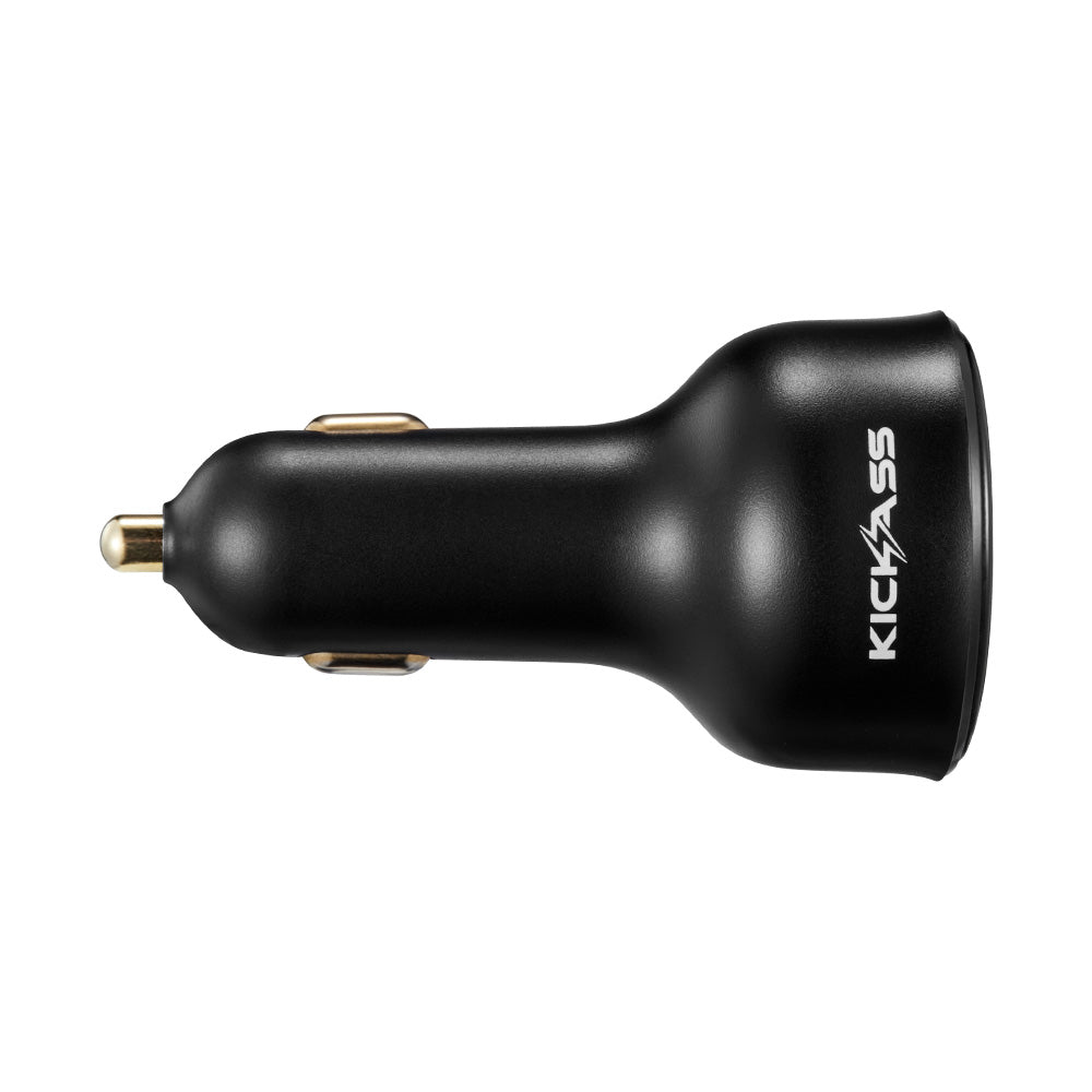 KickAss Fast Charging 100W USB-C/A Car Charger - KickAss Products USA