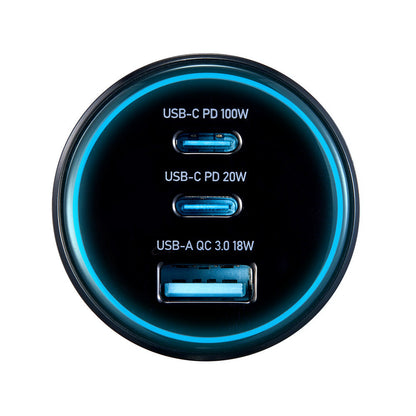 KickAss Fast Charging 100W USB-C/A Car Charger - KickAss Products USA