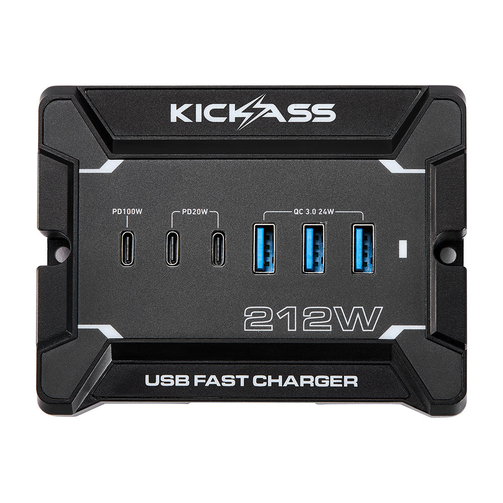 KickAss 12V Anderson To USB Fast Charger - 212W - KickAss Products USA