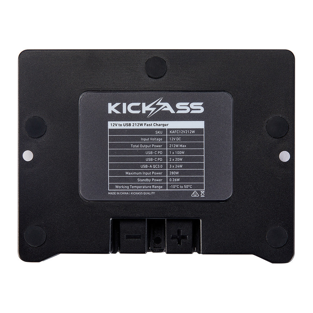 KickAss 12V Anderson To USB Fast Charger - 212W - KickAss Products USA