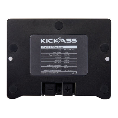 KickAss 12V Anderson To USB Fast Charger - 212W - KickAss Products USA