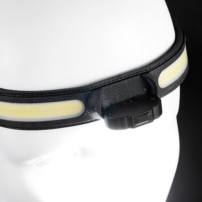 KickAss Premium Rechargeable 3-In-1 Head Torch with Motion Sensor