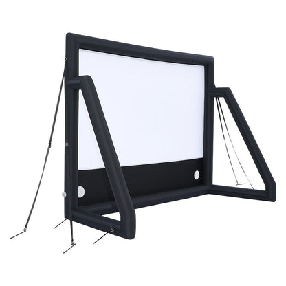 KickAss 120” Portable Outdoor Cinema Projection AirScreen – Inflatable Movie Screen for Camping & Backyard