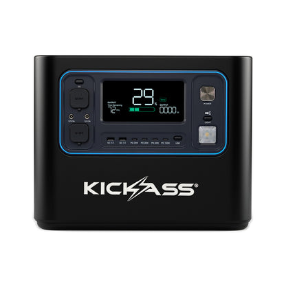 KickAss KickCharge 2400 Lithium Power Station - 2400W, 160Ah @ 12.8V - KickAss Products USA
