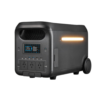 KickAss KickCharge 3000 Lithium Power Station - 3000W,  200Ah @ 12.8V