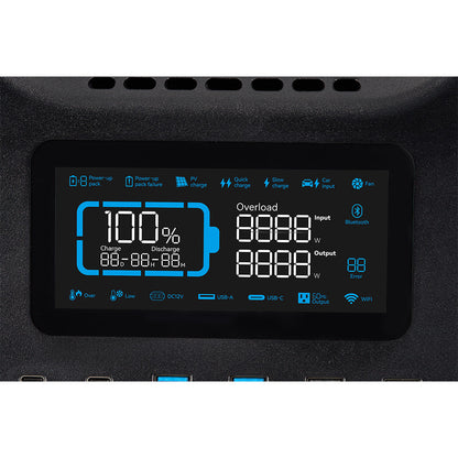KickAss KickCharge 3000 Lithium Power Station - 3000W,  200Ah @ 12.8V