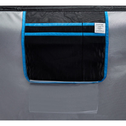 KickAss Premium Shower Awning - Black & Blue - KickAss Products USA