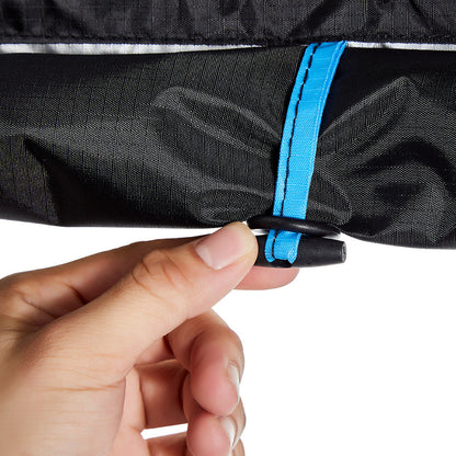 KickAss Premium Shower Awning - Black & Blue - KickAss Products USA
