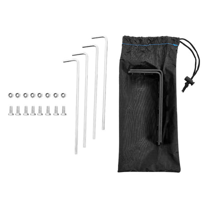 KickAss Premium Shower Awning - Black & Blue - KickAss Products USA