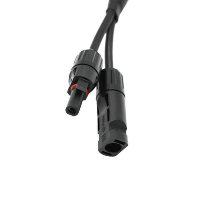 KickAss PV TO 50A Anderson Socket - 60CM Black