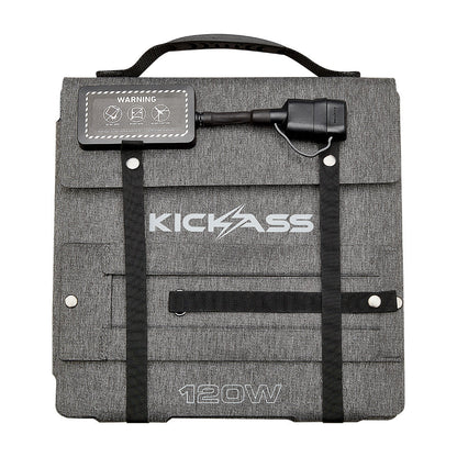 KickAss 120W DC Solar Blanket with Anderson Tail & USB Hub