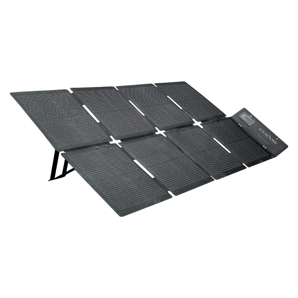 KickAss 200W DC Solar Blanket with Anderson Tail & USB Hub