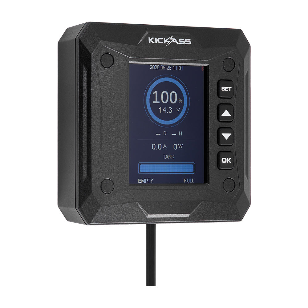 KickAss 600A Smart Shunt with Battery and Tank Monitor