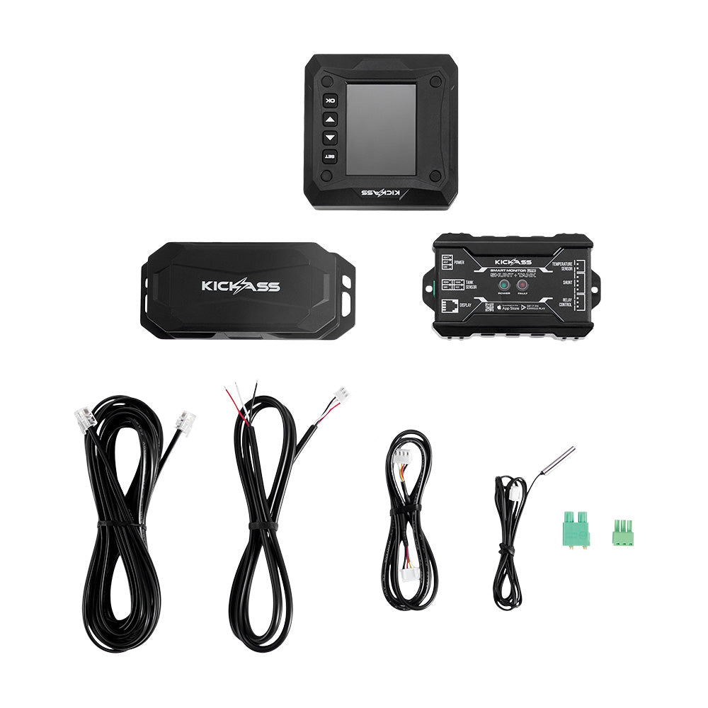 KickAss 600A Smart Shunt with Battery and Tank Monitor
