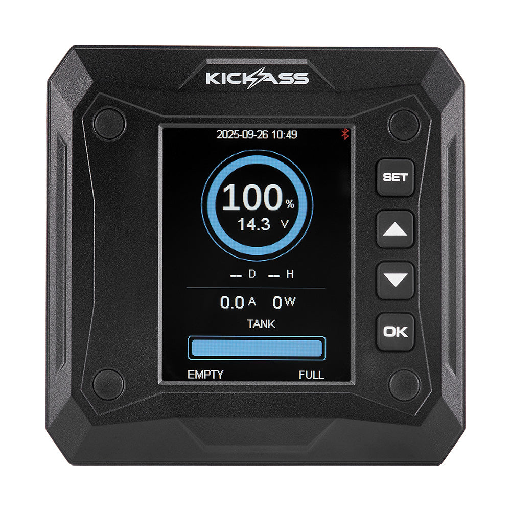 KickAss 600A Smart Shunt with Battery and Tank Monitor