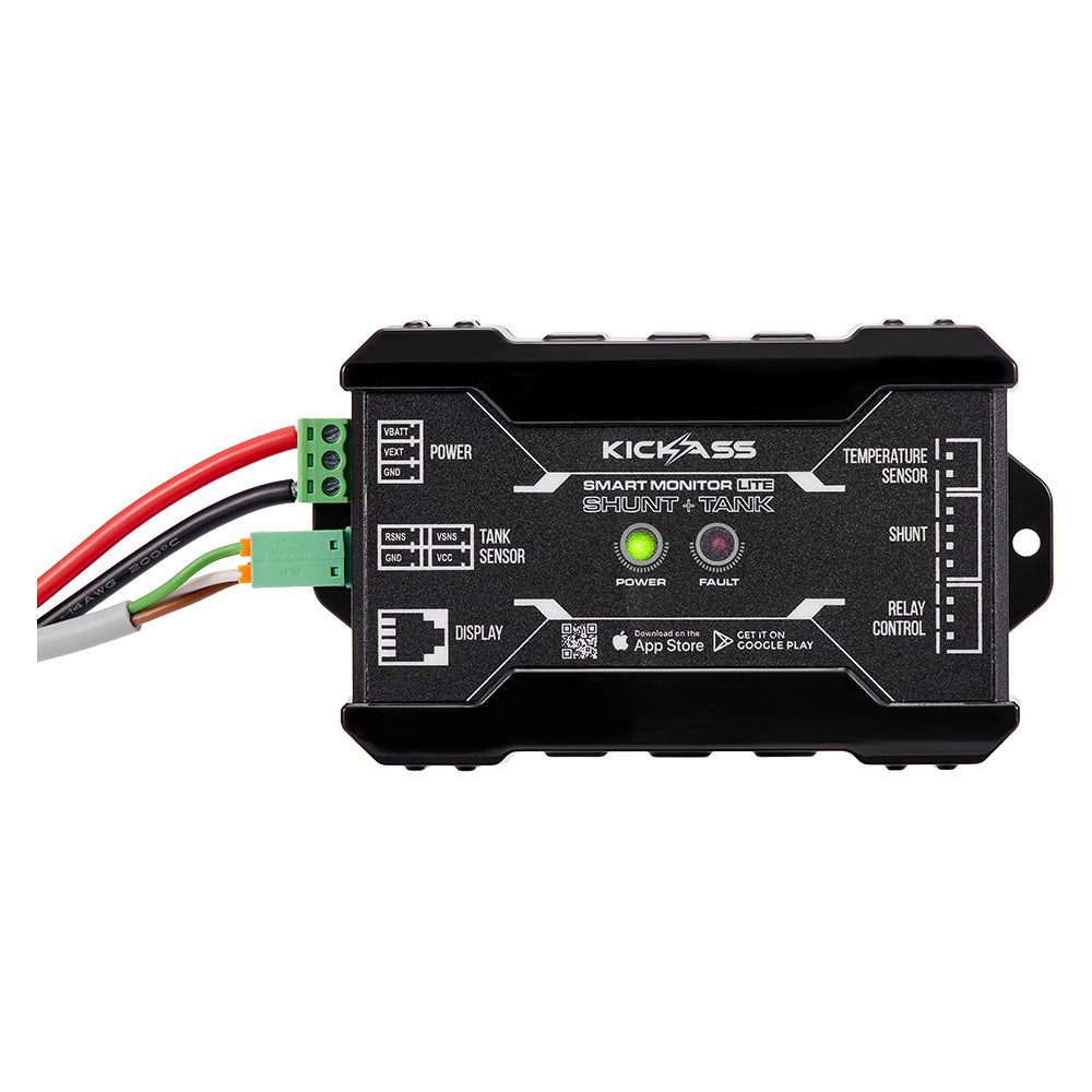 KickAss 600A Smart Shunt with Battery and Tank Monitor
