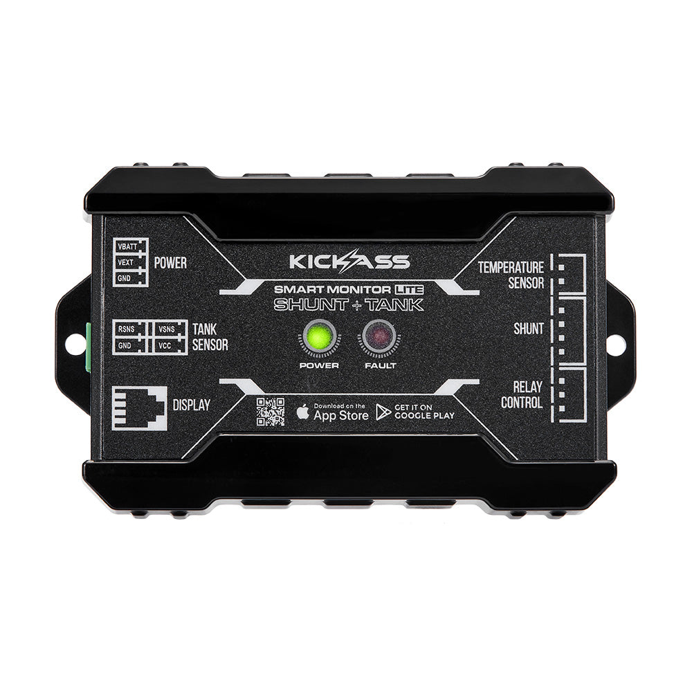 KickAss 600A Smart Shunt with Battery and Tank Monitor
