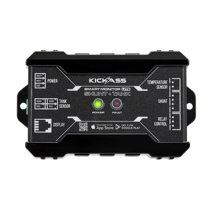 KickAss 600A Smart Shunt with Battery and Tank Monitor