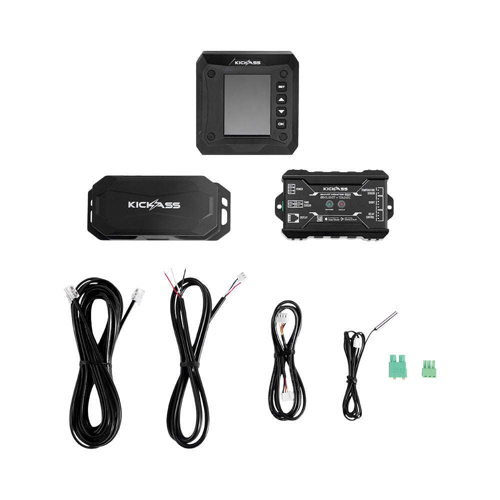 KickAss 600A Smart Shunt with Battery and Tank Monitor