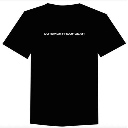 KickAss TShirt Medium Black on Black - KickAss Products USA