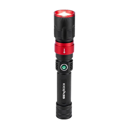 KickAss Rechargeable 3-in-1 Torch & Inspection Work Light Kit