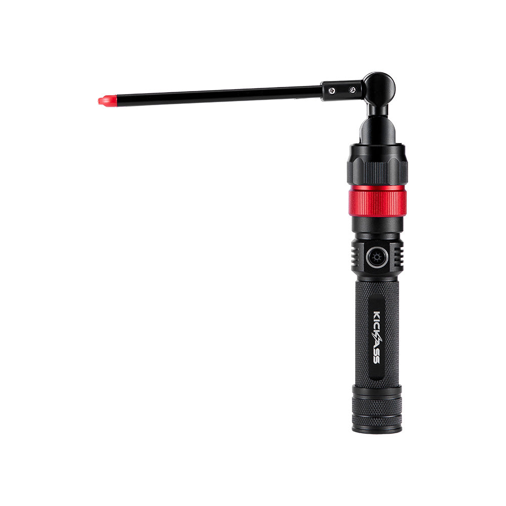 KickAss Rechargeable 3-in-1 Torch & Inspection Work Light Kit